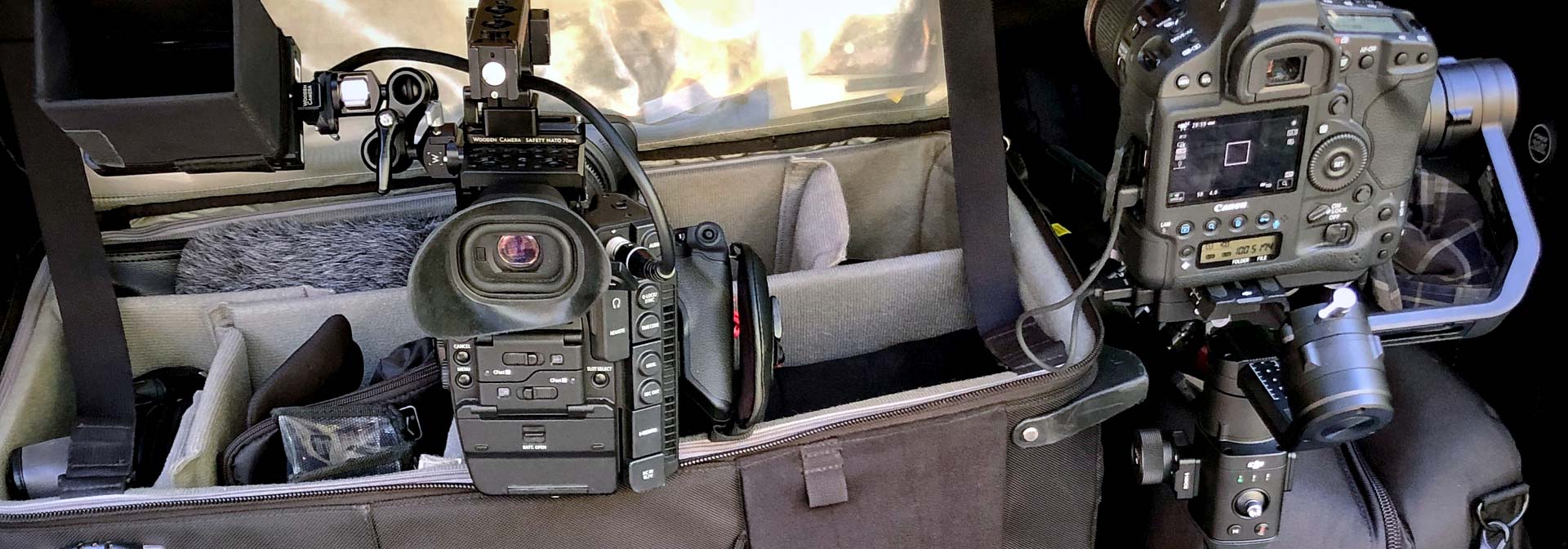 A-Camera and B-Camera with Gimbal